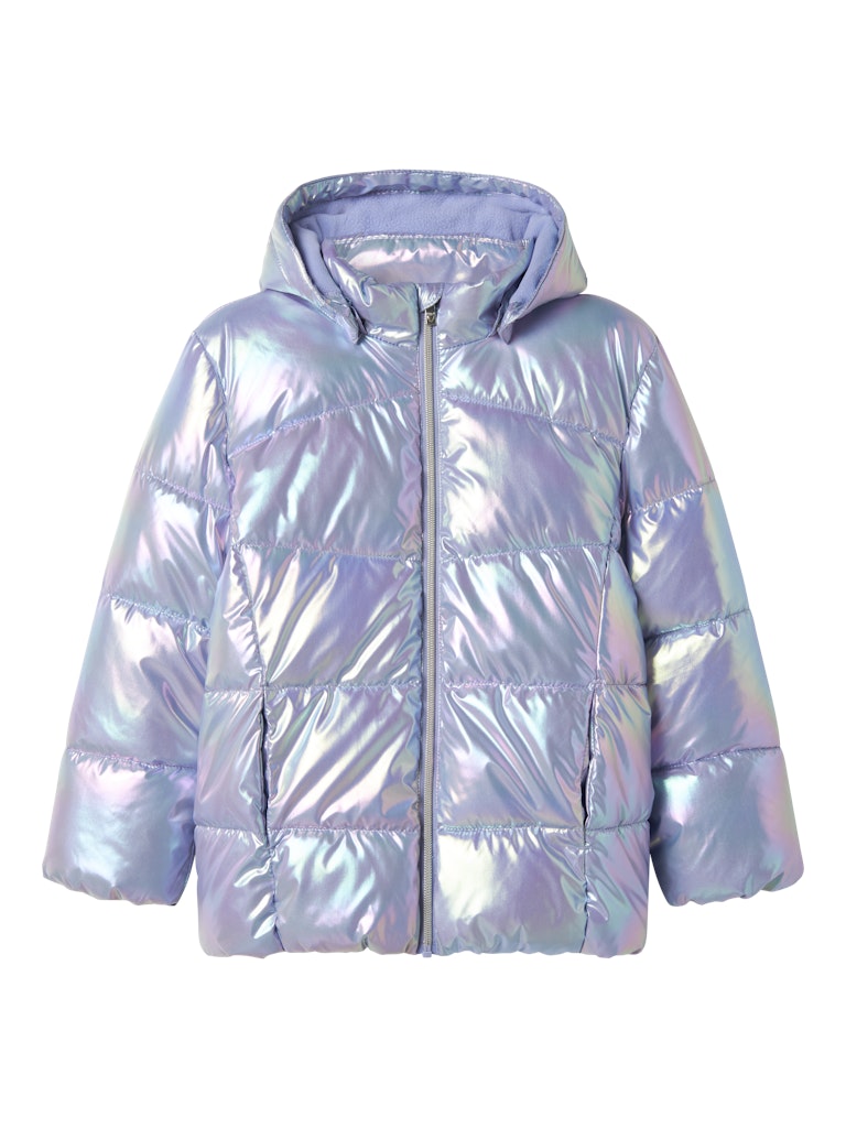 Name It Jakke Kids Molina Puffer Shiny Pastel Lilac