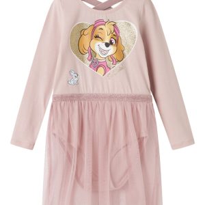 Name It gymnastik kjole Mini LS Jisa Paw Patrol Burnished Lilac