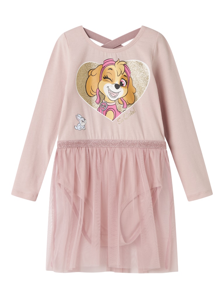 Name It gymnastik kjole Mini LS Jisa Paw Patrol Burnished Lilac