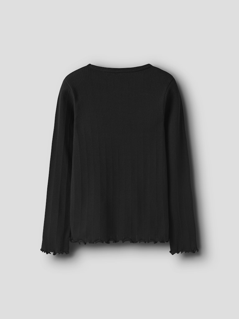 Name It T-shirt LS Kids Nolea Slim Black - Billede 3