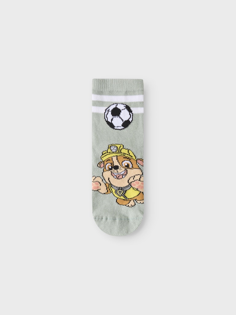 Name It Sokker Mini 3-pak Jonathan Paw Patrol Dusty Blue - Billede 3
