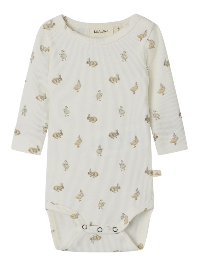 Lil' Atelier Body LS Lavo Emo Slim Coconut Milk