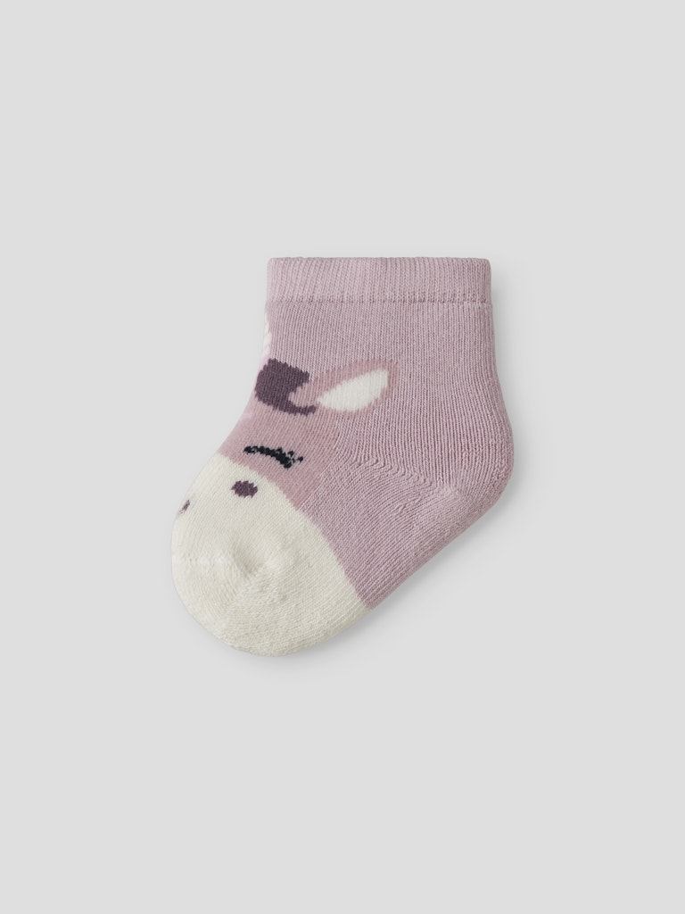 Name It Sokker Baby Unicorn Terry Frotte Burnished Lilac - Billede 3