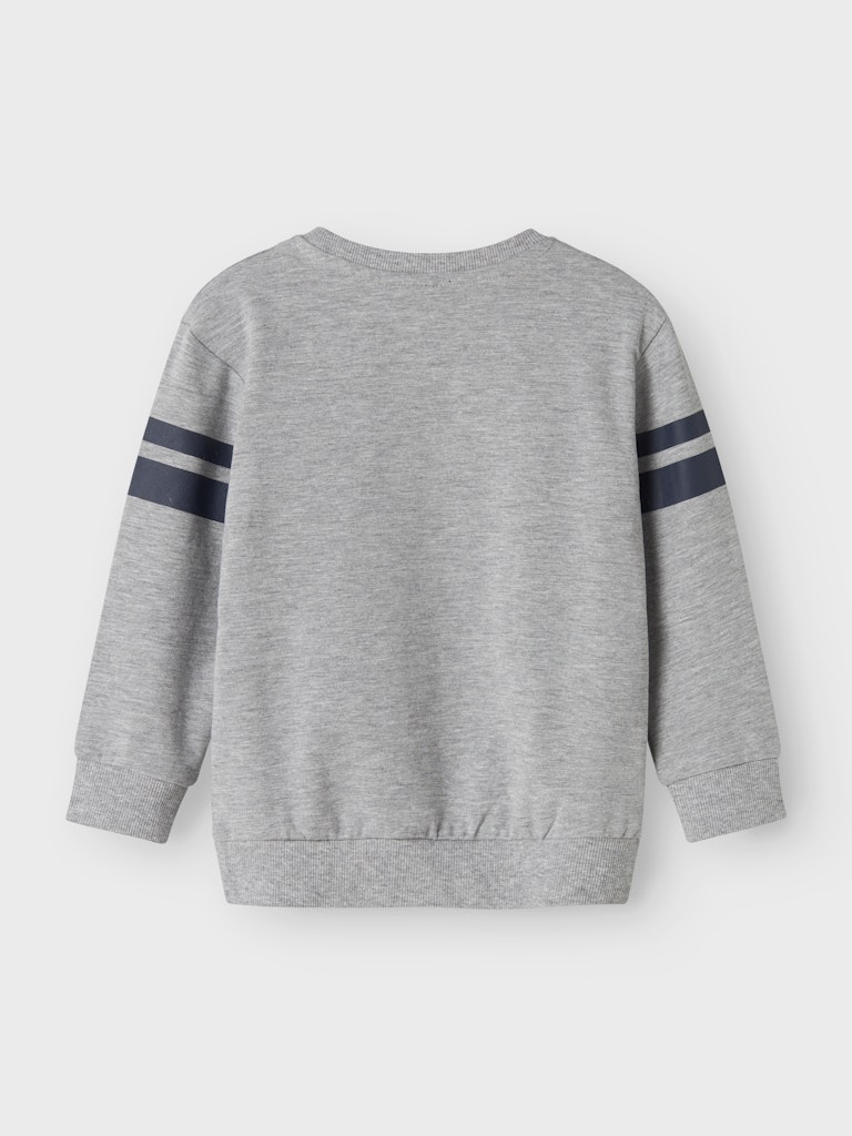 Name It Sweatshirt LS Mini Adam Spider Man Grey Melange - Billede 2