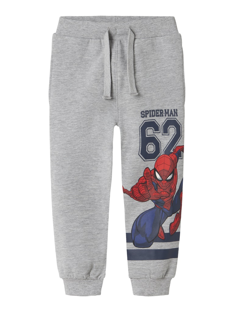 Name It Sweatpants Mini Adam Spiderman Grey Melange
