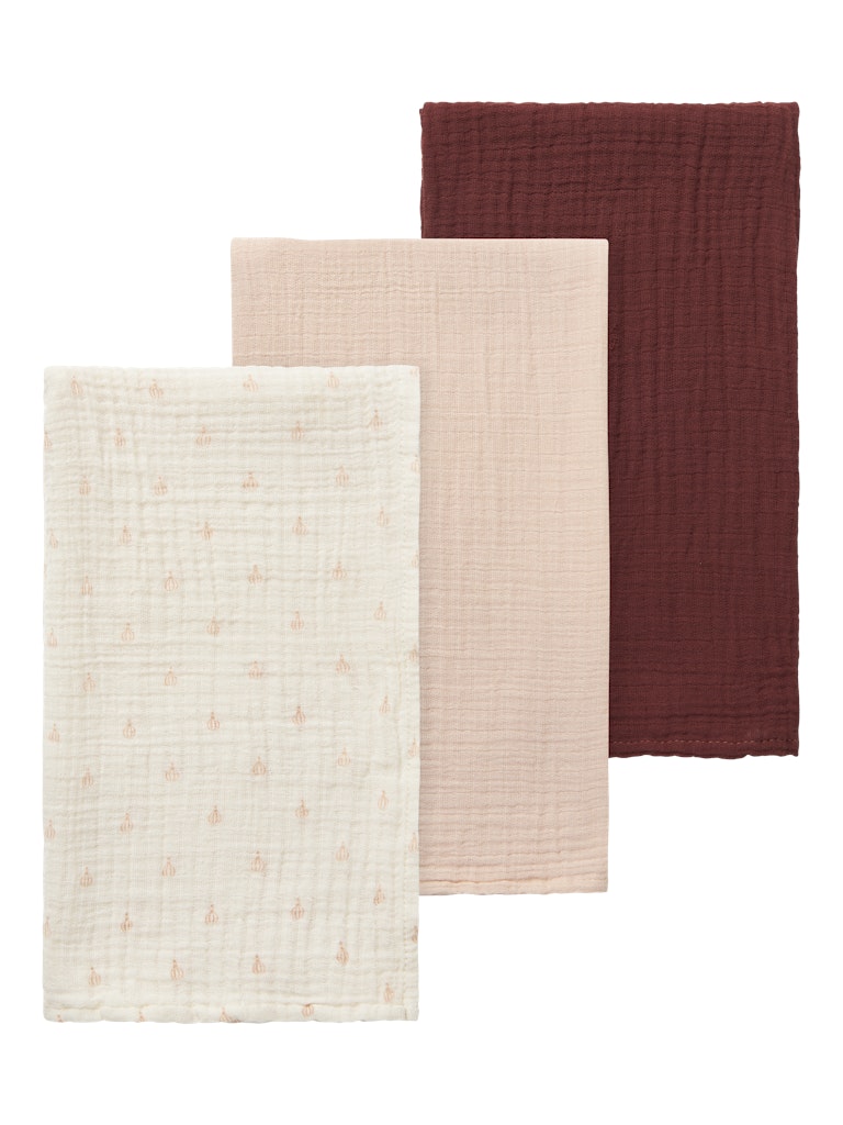 Lil' Atelier Stofbleer 3-pak Fergie Nappies Turtledove