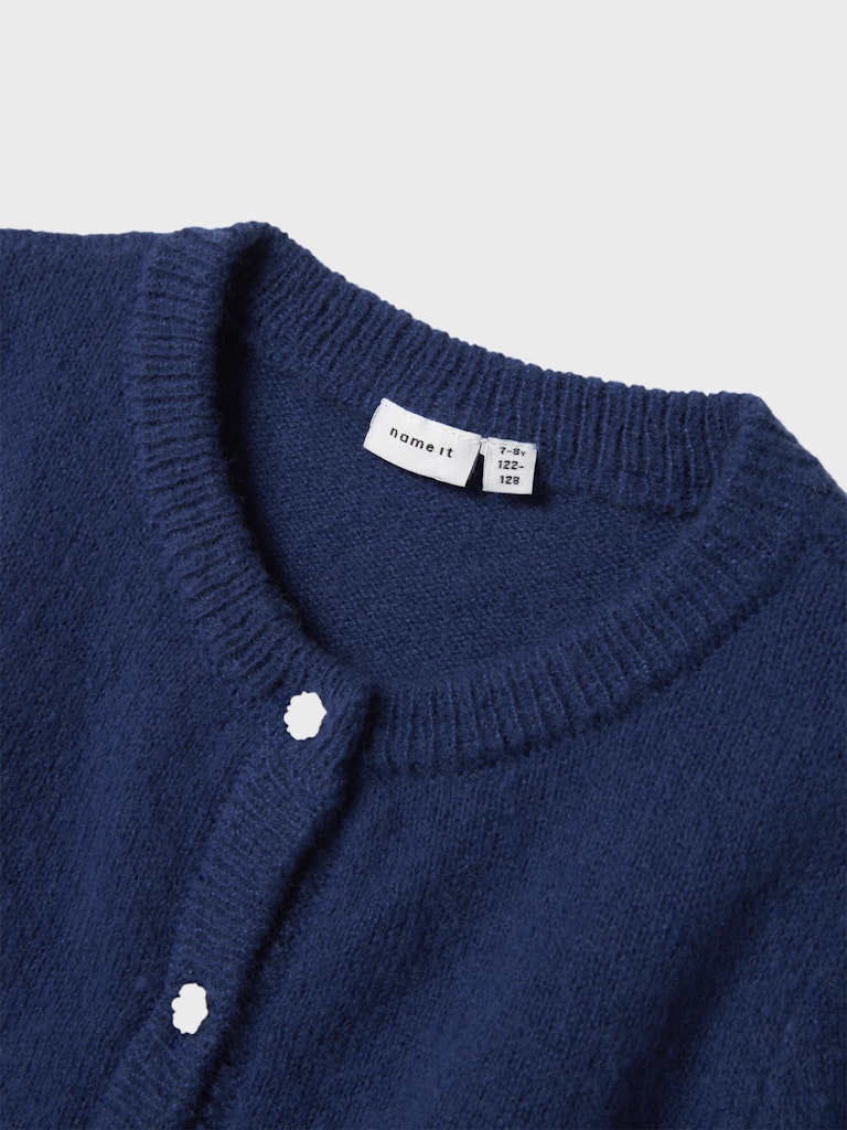Name It Cardigan Kids LS Strik Abeth 2/4 Blueprint - Billede 3