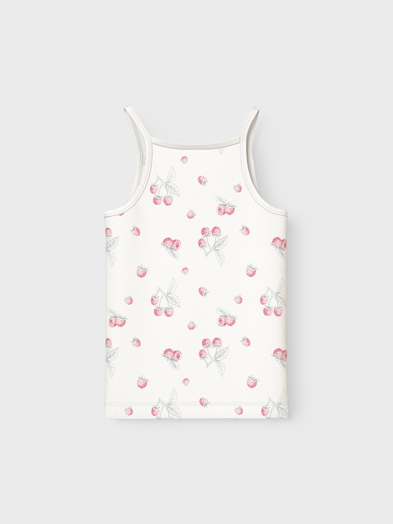 Name It Undertrøjer 2-pak Strap Top Raspberry Cloud Dancer - Billede 3