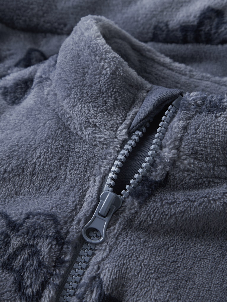 Name It Cardigan Mini LS Ricolaj Teddy Flint Stone - Billede 3