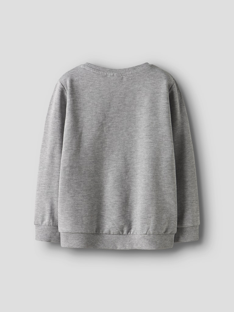 Name It Sweatshirt LS Mini Orson Tonka Grey Melange - Billede 2