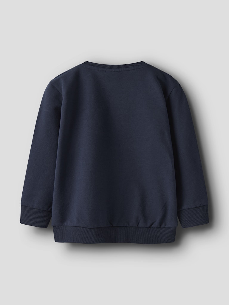Name It Sweatshirt LS Mini Olin Gurli Gris Navy Blazer - Billede 3