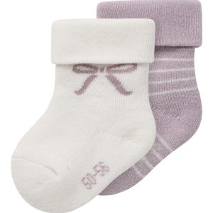 Name It Sokker Baby Rifia 2-pak Terry Frotte Keepsake Lilac