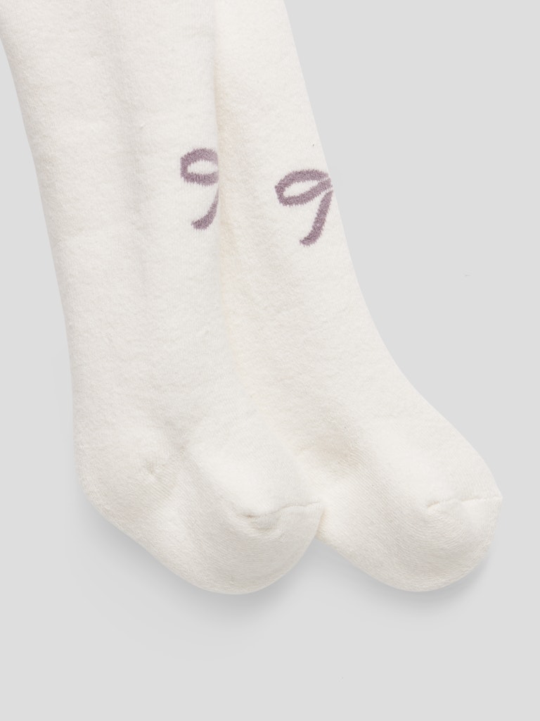 Name It Strømpebukser Baby Rifia Terry Frotte Cloud Dancer - Billede 3