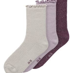Name It Sokker Kids 3-pak Rosie Keepsake Lilac