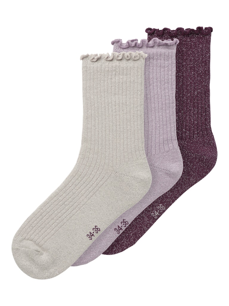 Name It Sokker Kids 3-pak Rosie Keepsake Lilac
