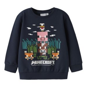 Name It Sweatshirt LS Mini Nell minecraft Navy Blazer
