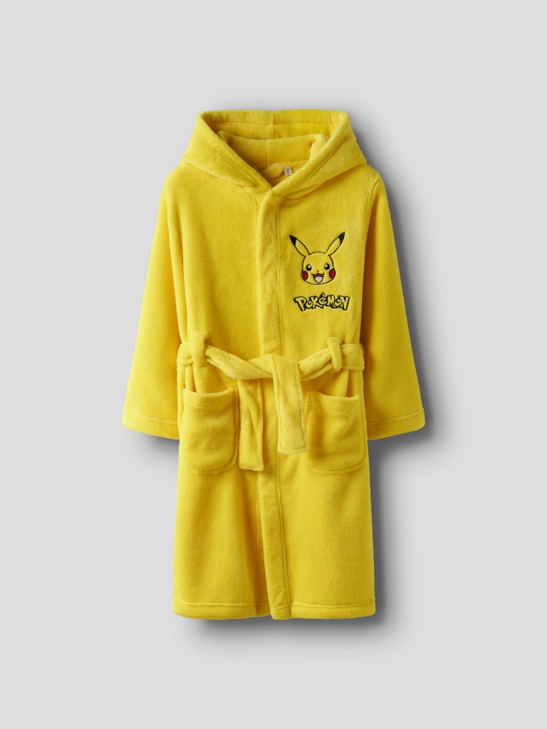 Name It Badekåbe Kids Osbit Pokemon Vibrant Yellow - Billede 3