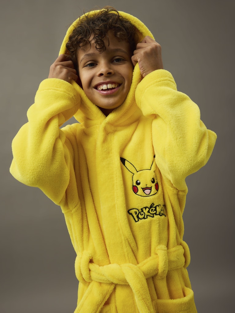 Name It Badekåbe Kids Osbit Pokemon Vibrant Yellow - Billede 6