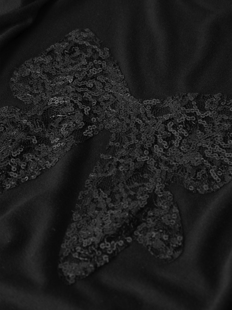 Name It Bluse Kids LS Rokia Black - Billede 3