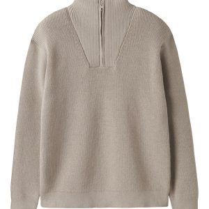Name It Strik Bluse Kids LS Nesolle Island Fossil