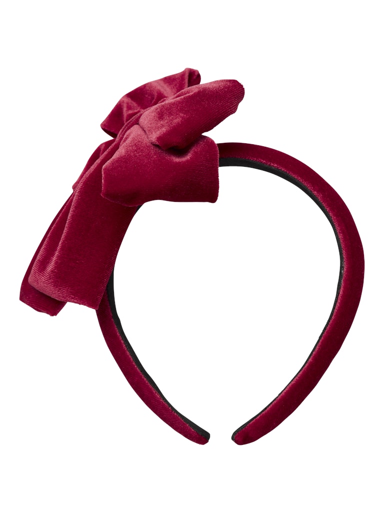 Name It Hårbøjle Relvet Christmas Hairbrace Jester Red