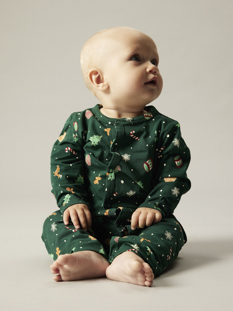 Name It Natdragt Baby LS Vismas Botanical Garden - Billede 4