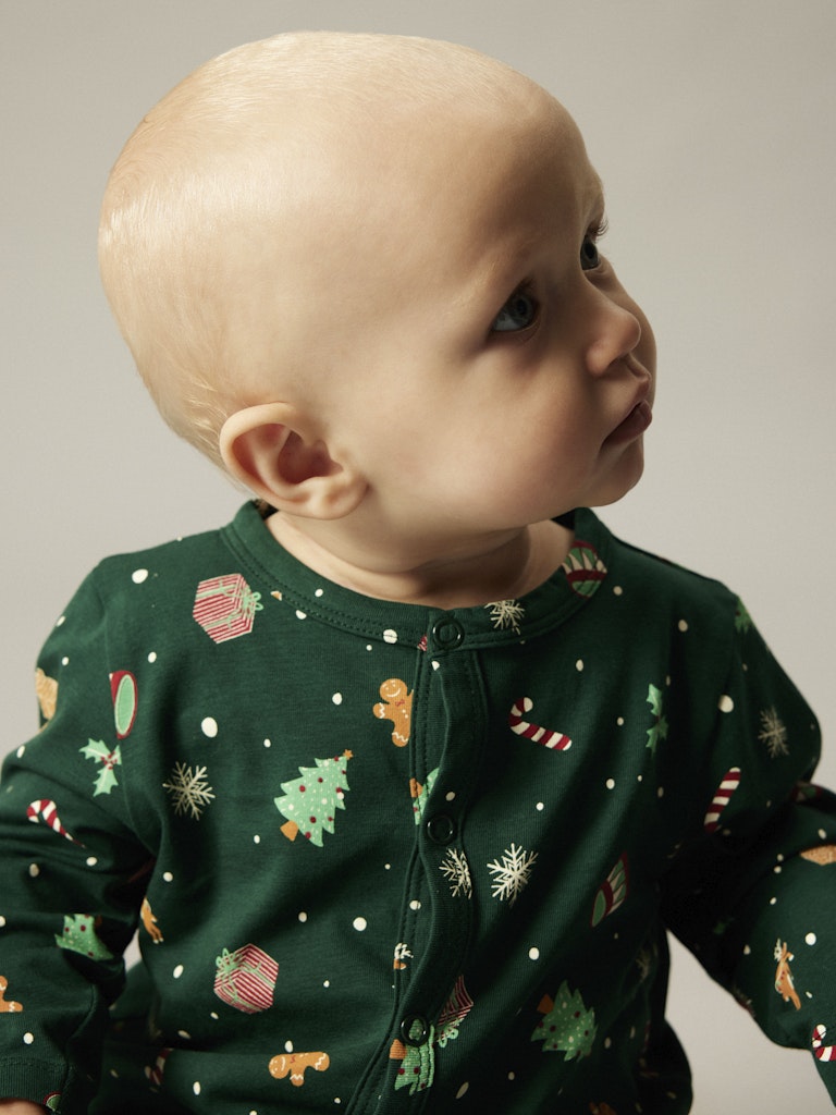 Name It Natdragt Baby LS Vismas Botanical Garden - Billede 5