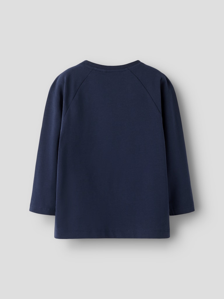 Name It T-shirt LS Mini Robbi Navy Blazer - Billede 2