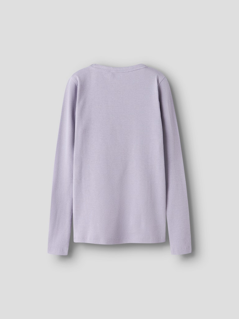 Name It Top Kids LS Nakal Lavender Gray - Billede 3