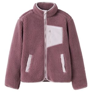 Name It Fleece Jakke Kids Mattia Sherpa Wishful Mauve