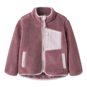 Name It Fleece Jakke Mini Mattia Sherpa PB1 Wishful Mauve