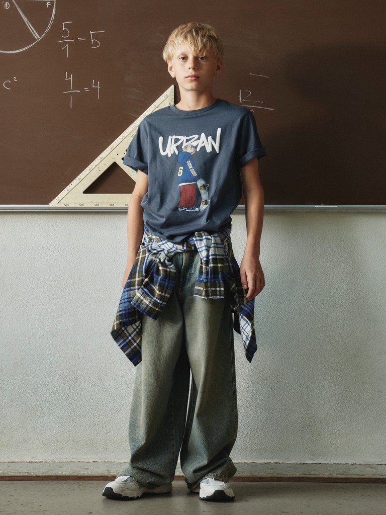 Name It Jeans Kids Ben X-skater Vintage Medium Blue Denim - Billede 6