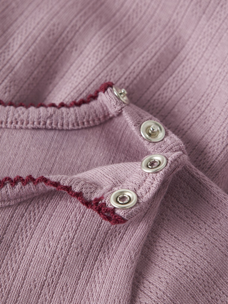 Name It Kjole Baby LS Kirsa Lilas - Billede 3