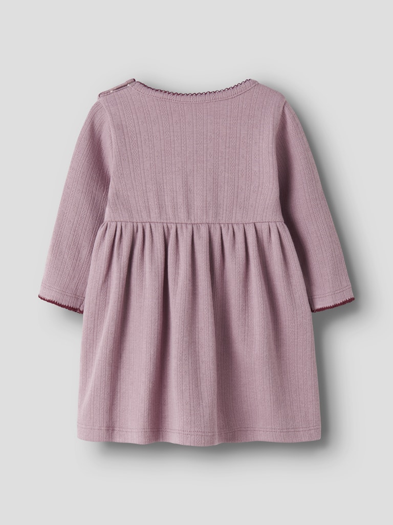 Name It Kjole Baby LS Kirsa Lilas - Billede 2