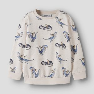 Name It Sweatshirt LS Mini Kasse Peyote Melange