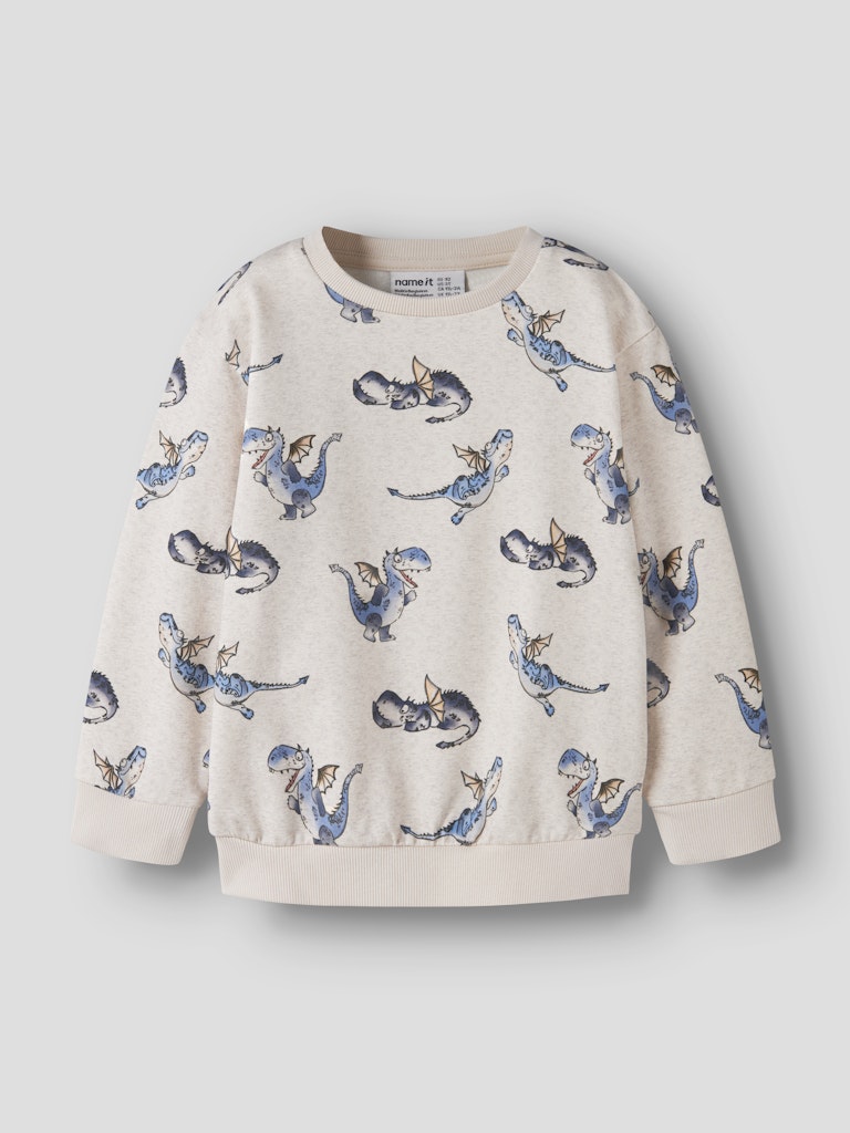 Name It Sweatshirt LS Mini Kasse Peyote Melange