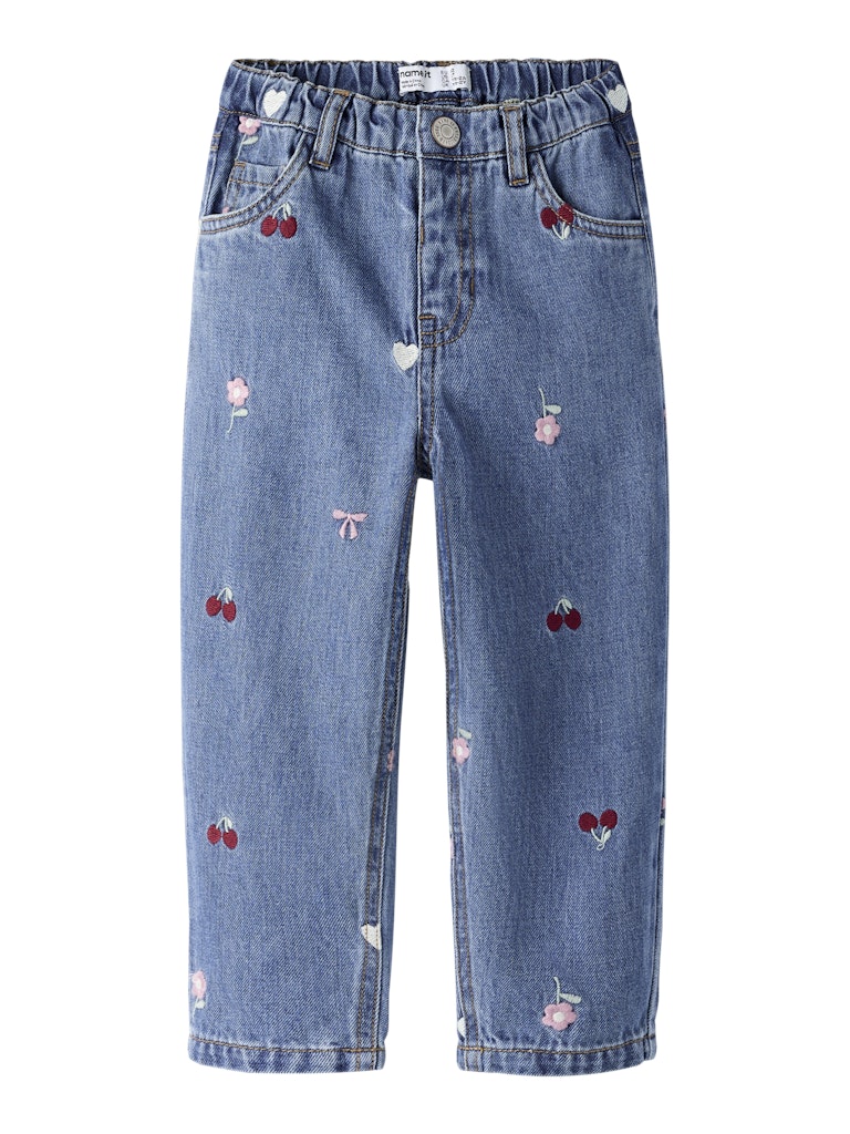 Name It Jeans Mini Bella Barrel Medium Blue Denim