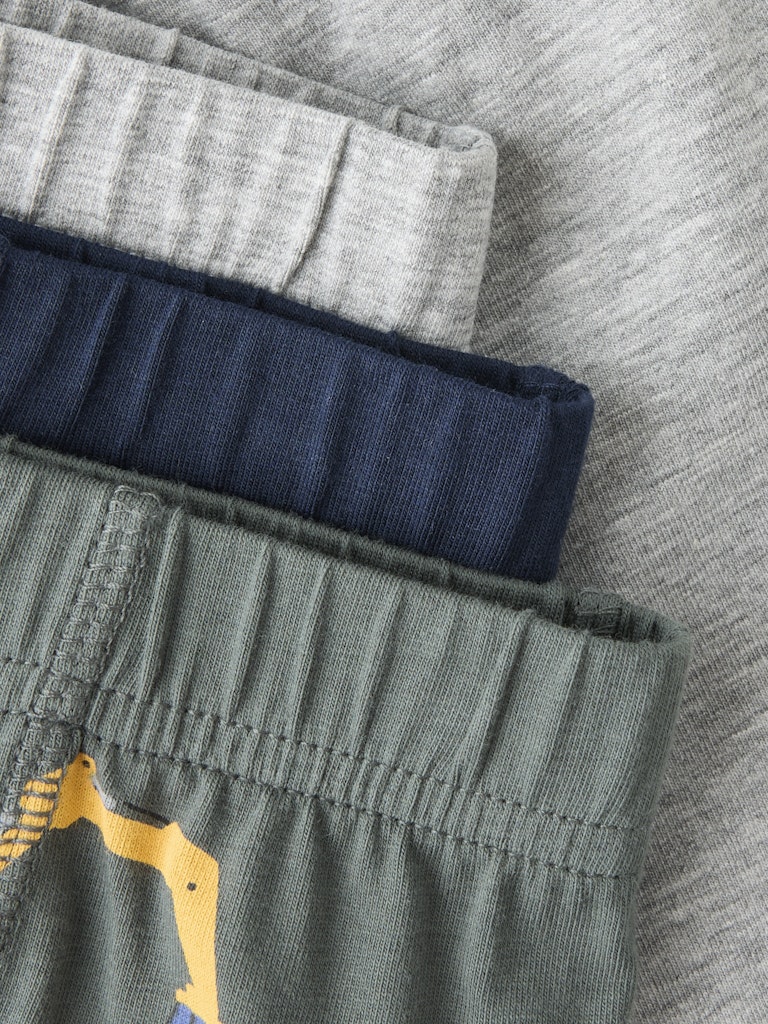 Name It Boxershorts Mini 3-pak Thights Excavator Urban Chic - Billede 4