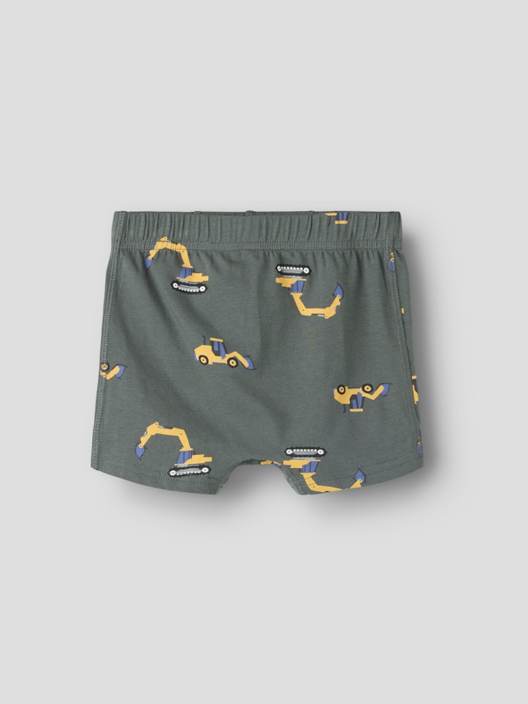 Name It Boxershorts Mini 3-pak Thights Excavator Urban Chic - Billede 2