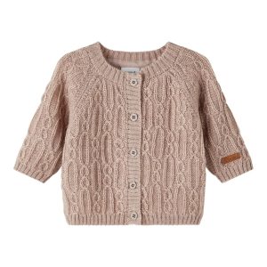 Name It Uld Cardigan LS Strik Wrilla Sphinx