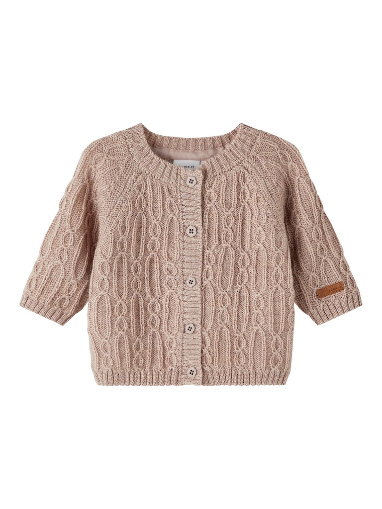 Name It Uld Cardigan LS Strik Wrilla Sphinx