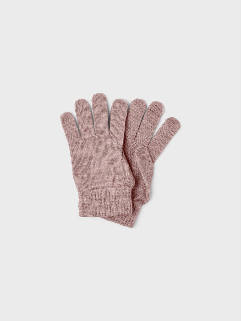 Name It Uld Vanter Strik Holla Gloves Antler - Billede 2