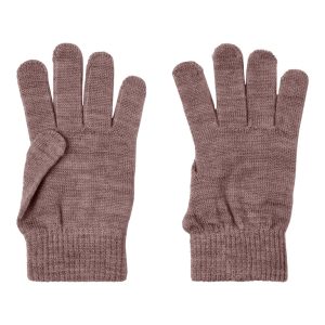 Name It Uld Vanter Strik Holla Gloves Peppercorn