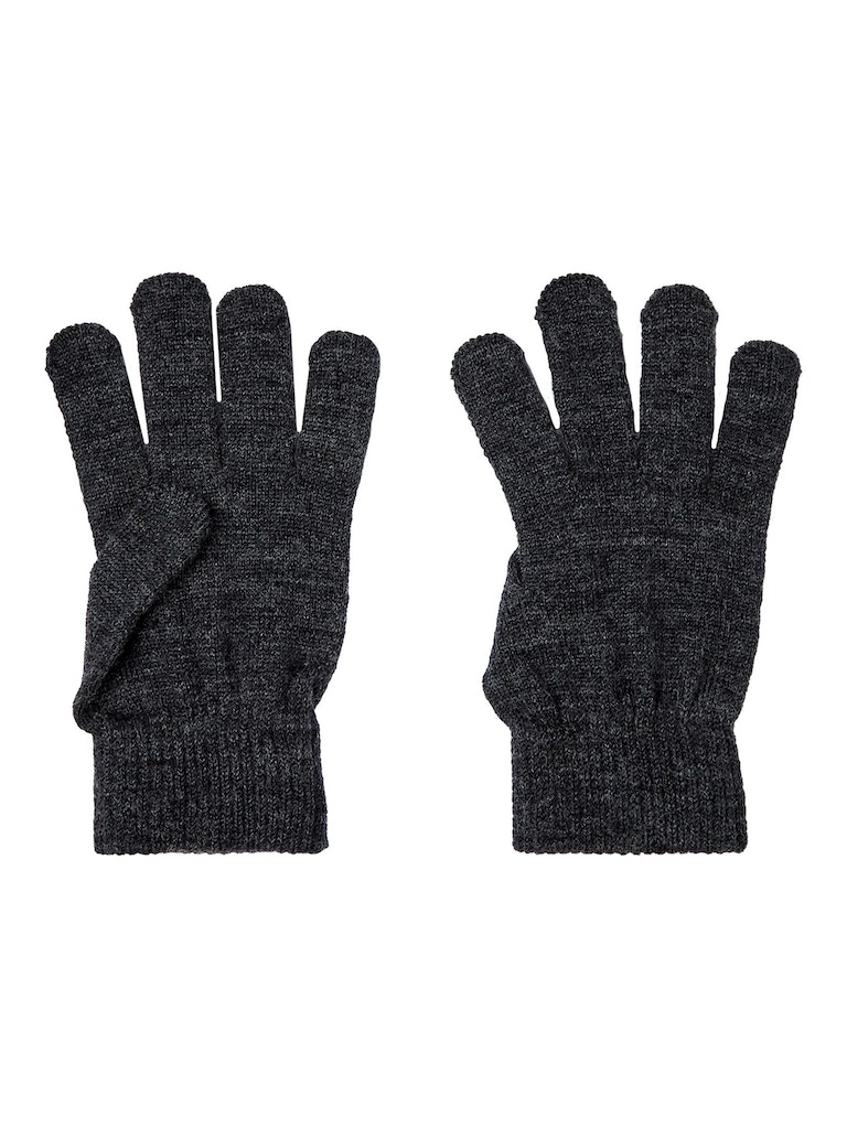 Name It Uld Vanter Strik Holla Gloves Blue Graphite