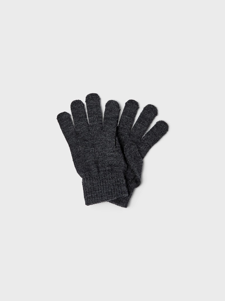 Name It Uld Vanter Strik Holla Gloves Blue Graphite - Billede 3