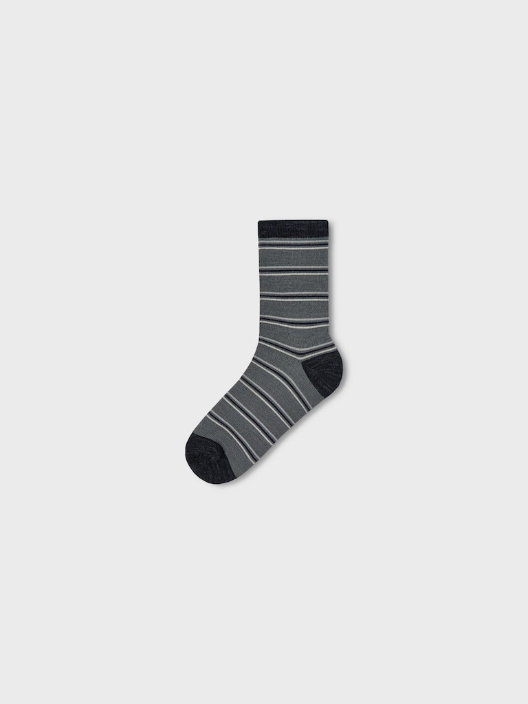 Name It Sokker Wak Uld 4-pak Blue Graphite - Billede 3