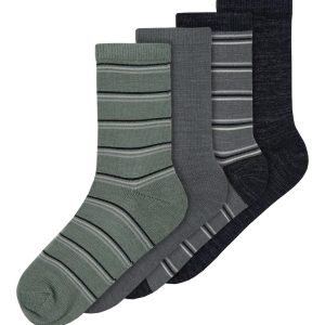 Name It Sokker Wak Uld 4-pak Blue Graphite