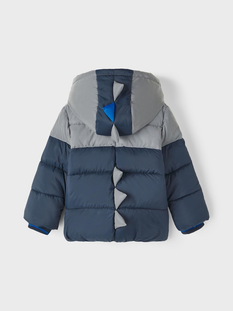 Name It Jakke Morten Puffer Reflective Dark Sapphire - Billede 4