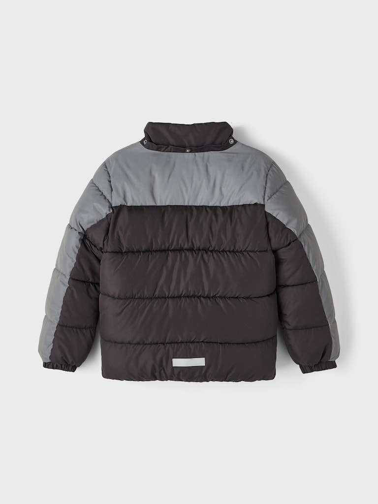 Name It Jakke Marcus Puffer Reflective Black - Billede 5