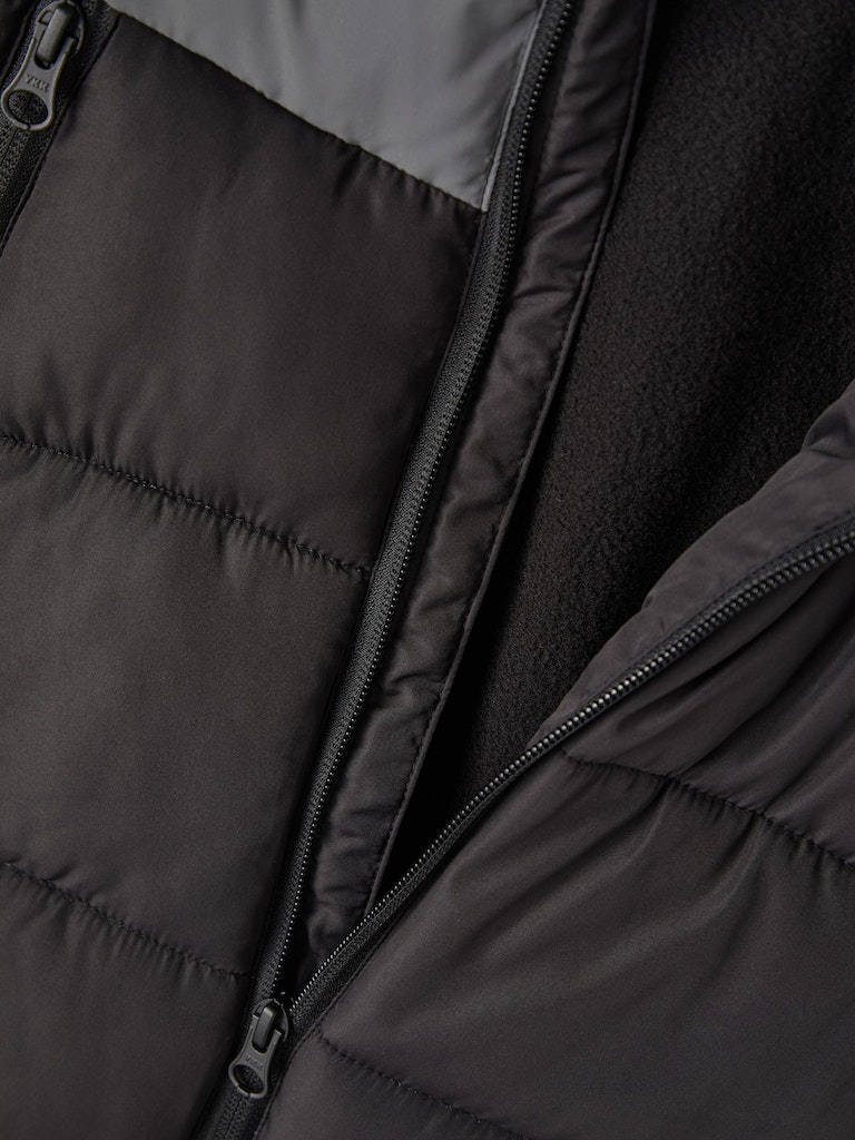 Name It Jakke Marcus Puffer Reflective Black - Billede 3